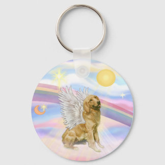 Chaveiro Retriever de ouro