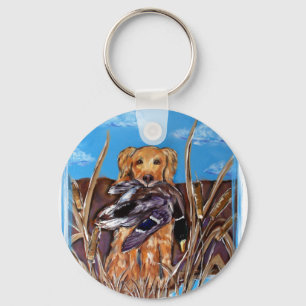 CHAVEIRO RETRIEVER DOURADO