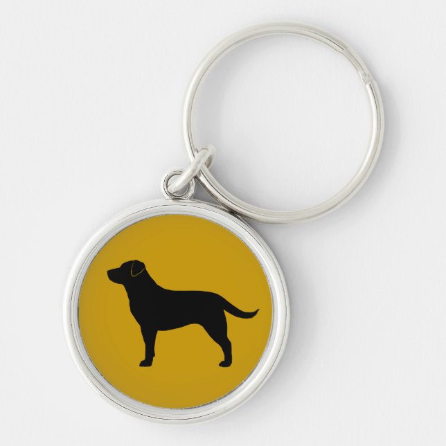 Chaveiro Retriever Labrador (Preto) (Frente)