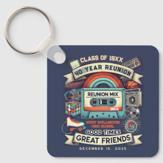 Chaveiro Retro 40ª Classe de Reunião Souvenir