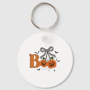Chaveiro Retro Boo Ghost Pumpkin Cherries Arco Halloween