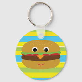 Chaveiro Retro Cheeseburger