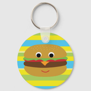 Chaveiro Retro Cheeseburger