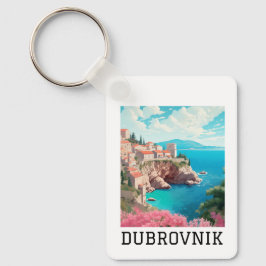 Chaveiro Retro Classic Dubrovnik Croácia