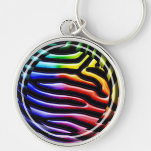 Chaveiro retro da zebra 1