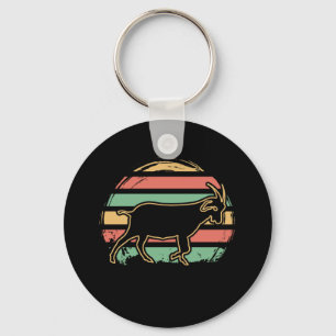 Chaveiro Retro de animais de caprinos