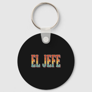 Chaveiro Retro el jefe engraçado chefe mexicano homens pai