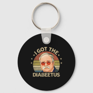 Chaveiro Retro Eu Recebi Diabetes Engraçados Diabetes Tipo