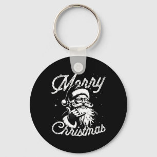 Chaveiro Retro Feliz Papais noeis de Natal Shaka Hawaiian S