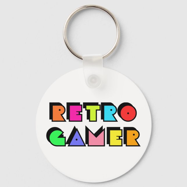 Chaveiro Retro Gamer (Frente)