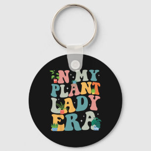 Chaveiro Retro Groovy Em Minha Planta Era Xmas Gardening P