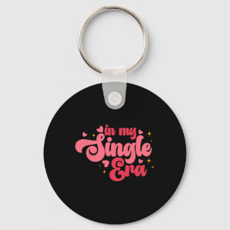 Chaveiro Retro Groovy Na Minha Era Solteira Anti Cupido Ant