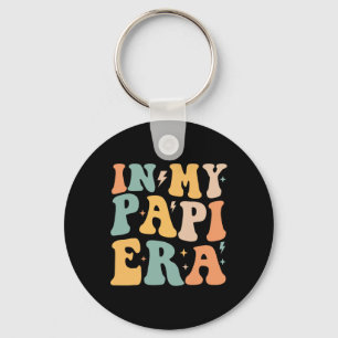 Chaveiro Retro Groovy no Meu Papi Era Pai&#; s Day