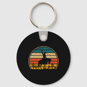 Chaveiro Retro Horseback Riding Rodeo Western Country Cowbo