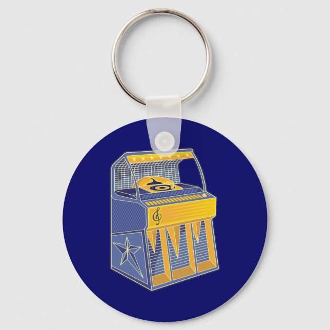 Chaveiro Retro Jukebox (Frente)