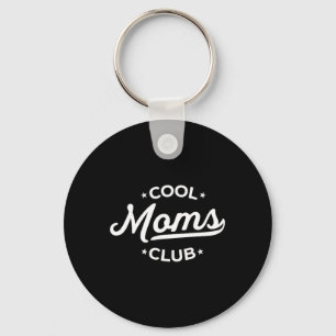 Chaveiro Retro Legal Família do Clube Mães Engraçado Mãe Po