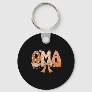 Chaveiro Retro Oma Coquette Arcos Leopard Queda Ação de Gra