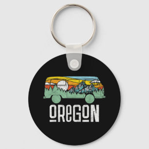 Chaveiro Retro Oregon Outdoor Hippie Van Nature