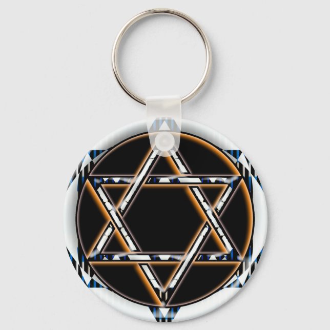 CHAVEIRO RETRO STAR DE DAVID (Frente)