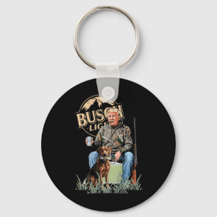 Chaveiro Retro Trump Hunting Deer Funny Beer Bebendo Hunti