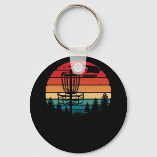 Chaveiro Retro Vintage Disc Golf Frolf Flying Disc Sport