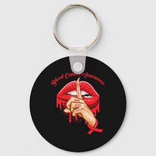 Chaveiro Retro Vintage Red Ribbon Sanguínea Sensibilização