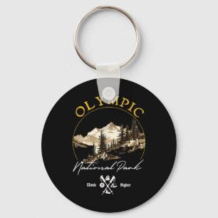 Chaveiro Retro Vintage Roupa de Parque Nacional da olimpiad