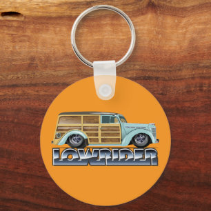 Chaveiro Retro Woody Lowrider