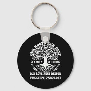 Chaveiro Reunião Familiar 2025 Nossas Raízes Correm Profund