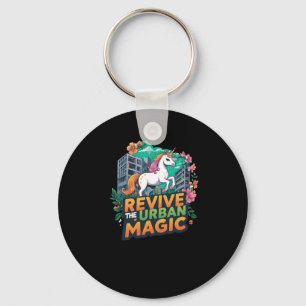 Chaveiro Revive o Sticker de Unicórnio da Magia Urbana