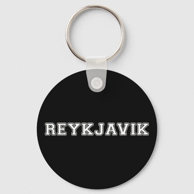 Chaveiro Reykjavik Islândia (Frente)