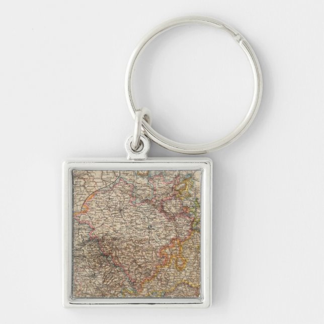 Chaveiro Rhenish Prussia, Westphalia, Hesse Nassau (Frente)