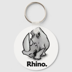 Chaveiro Rhino. do rinoceronte