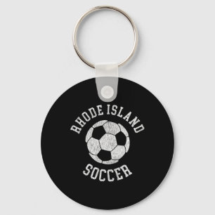 Chaveiro Rhode Island Futebol Retro Desgastado Anos 90 Vint