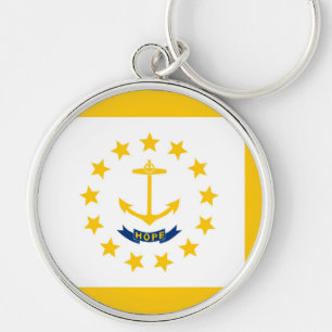 Chaveiro Rhode Island State Flag Design