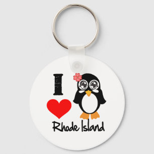 Chaveiro Rhode - pinguim da ilha - amor Rhode de I - ilha