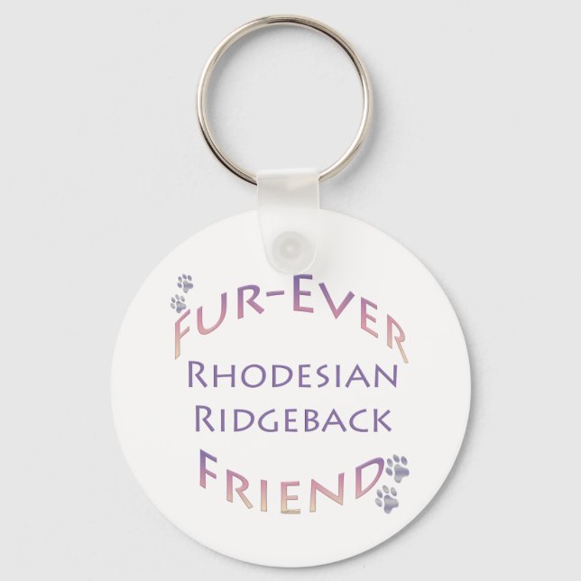 Chaveiro Rhodeisan Ridgeback Pelos Amigos (Frente)