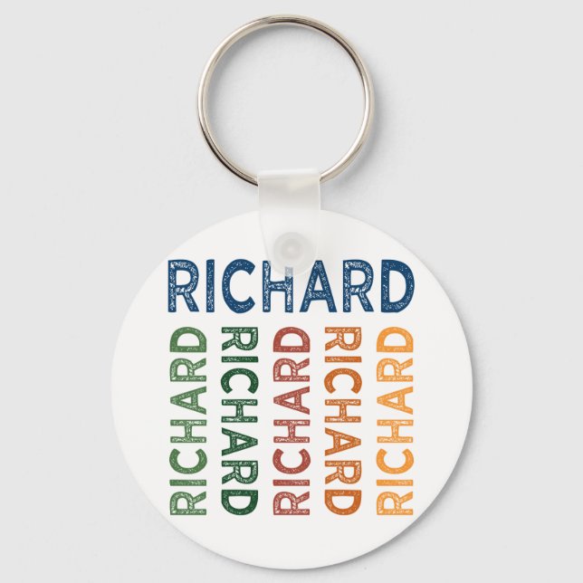 Chaveiro Richard Cute Colorful (Frente)