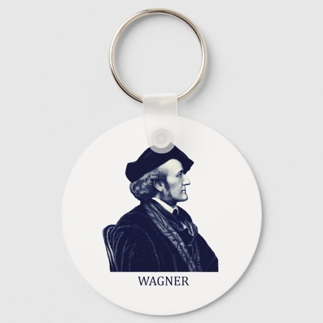 Chaveiro Richard Wagner, azul (Frente)
