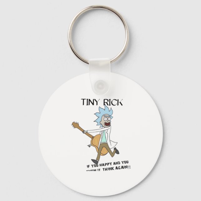 Chaveiro Rick pequeno clássico (Frente)