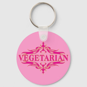 Chaveiro Rico a Rosa - Vegetarina