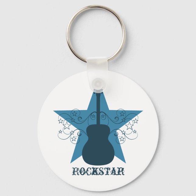Chaveiro Rico da Guitarra - Chaveiro, Royal Blue (Frente)