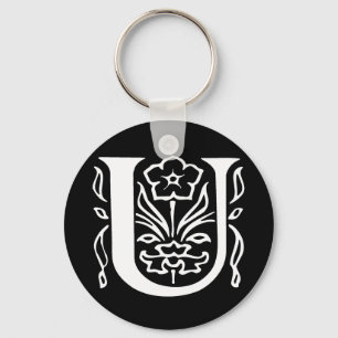 Chaveiro Rico - Letra U