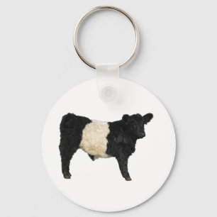 Chaveiro Rico um Oreo? Vaca Galloway Belga