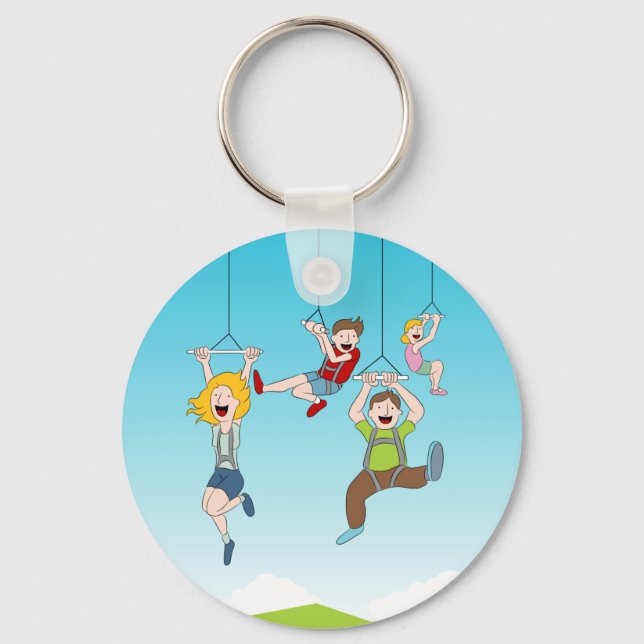 Chaveiro Riders de Linha Zip (Frente)