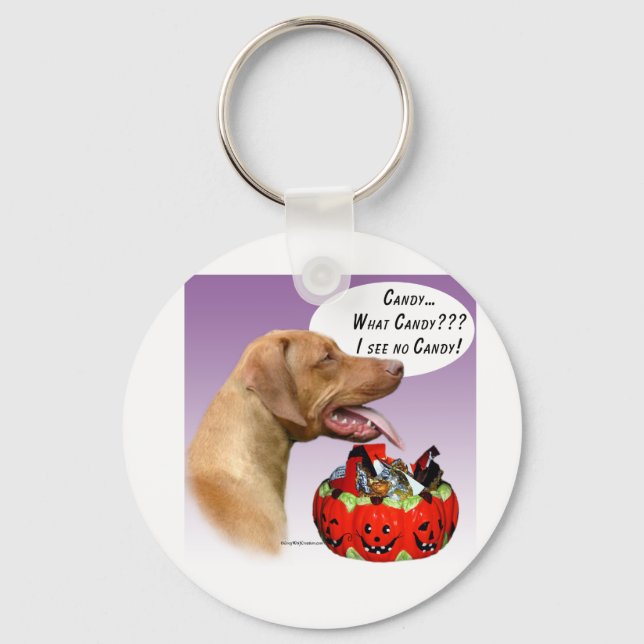Chaveiro Ridgeback Halloween Candy (Frente)