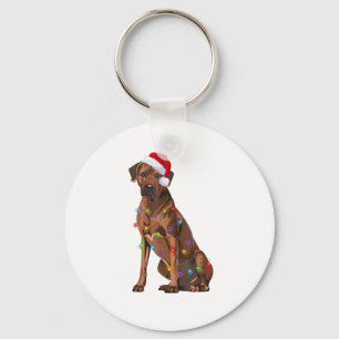 Chaveiro Ridgeback Ridgeback Natal Luzes Xmas Cão Amor