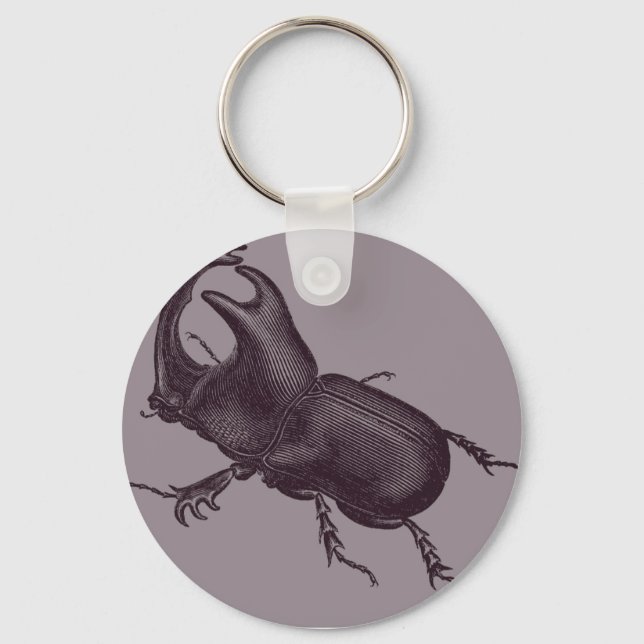 Chaveiro Rino Beetle, Scarabeus Chorinaeus (Frente)