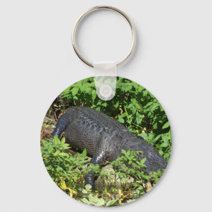 Chaveiro Rio Alligator Silver