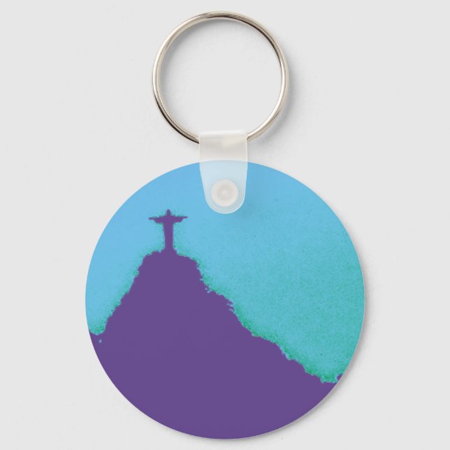 Chaveiro Rio Corcovado Cristo (Frente)